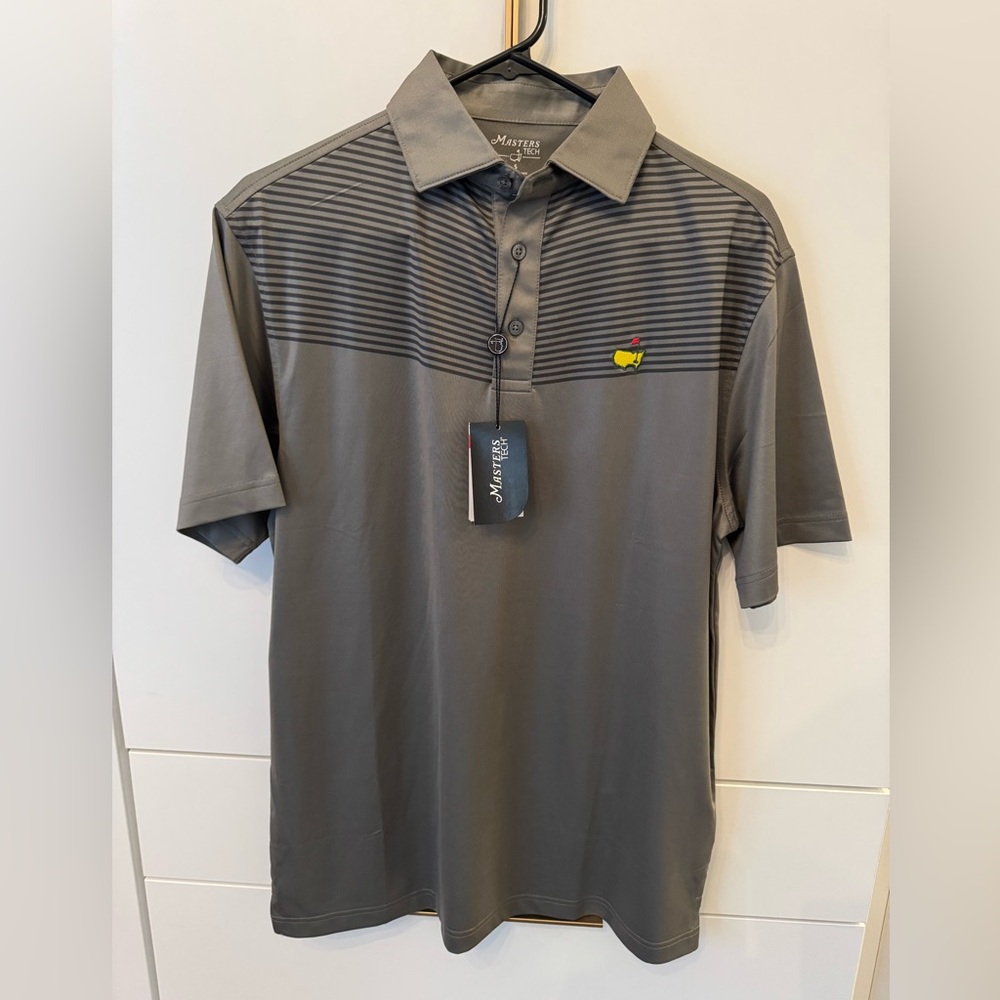 Masters Gray Polo Shirt